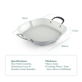 [CLEARANCE] Cosmo Grill Pan 26cm