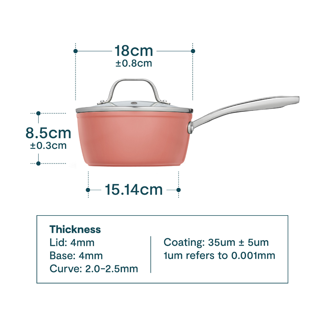 [CLEARANCE] Cosmo Saucepan 18cm